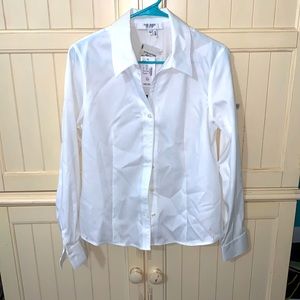 Jones Studio Quick Care Separates Button-Down